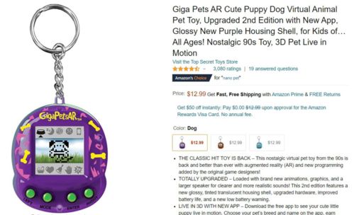 拓麻歌子、数码暴龙机与电子宠物的长青密码 20年市场繁荣的启示